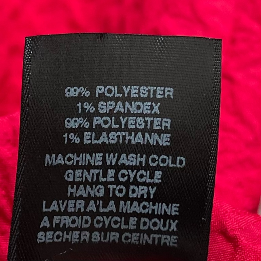 AMADI Esther Square Neckline Red Mini Dress Size Small Trendy Pretty Dainty - Picture 7 of 12